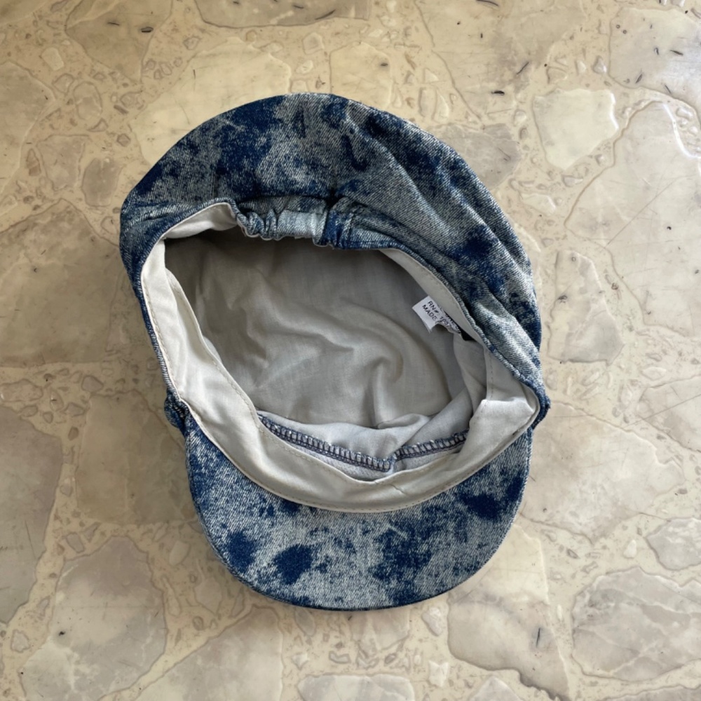 Rue 21 Y2K Blue Tie-Dye Cabbie Cap - Picture 3 of 5